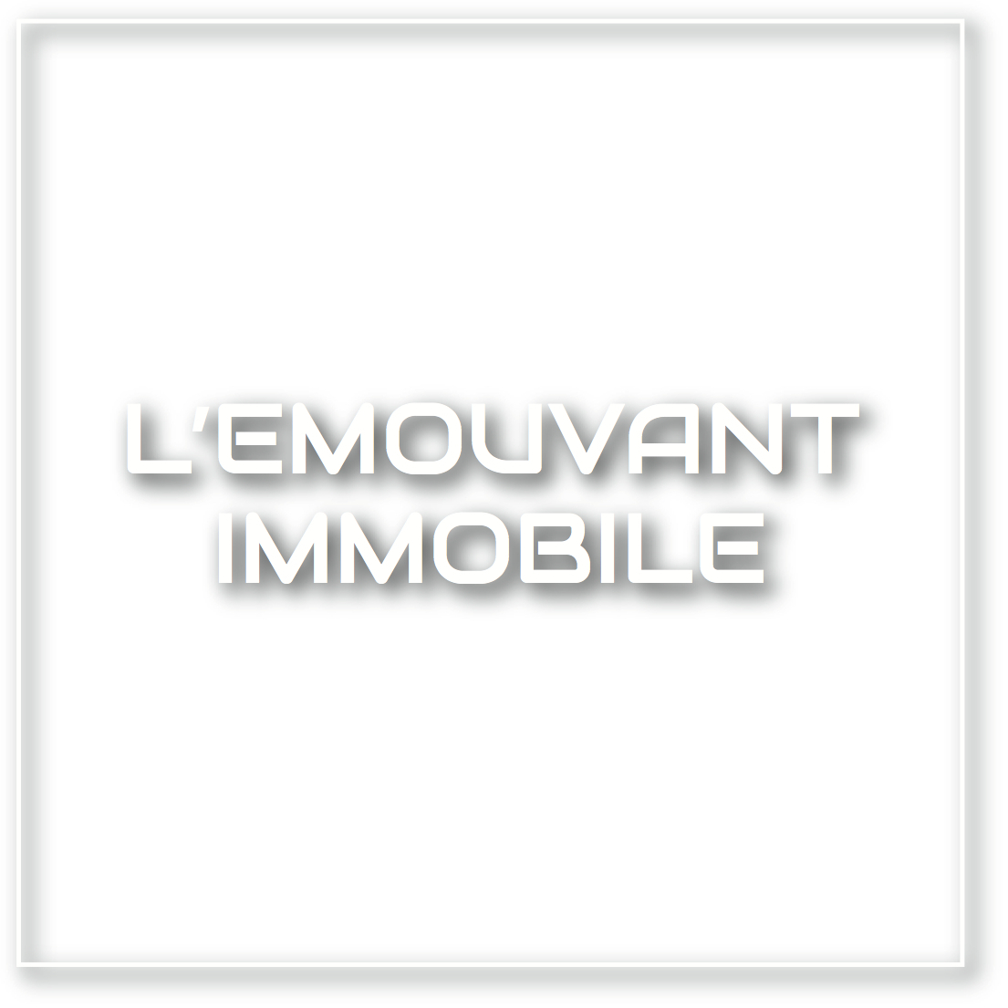 Logo de l'Émouvant Immobile, structure dédiée à la création et au spectacle musical à Marseille, et qui a co-produit le spectacle Nous Sommes des Oiseaux écrit par Senlimo.